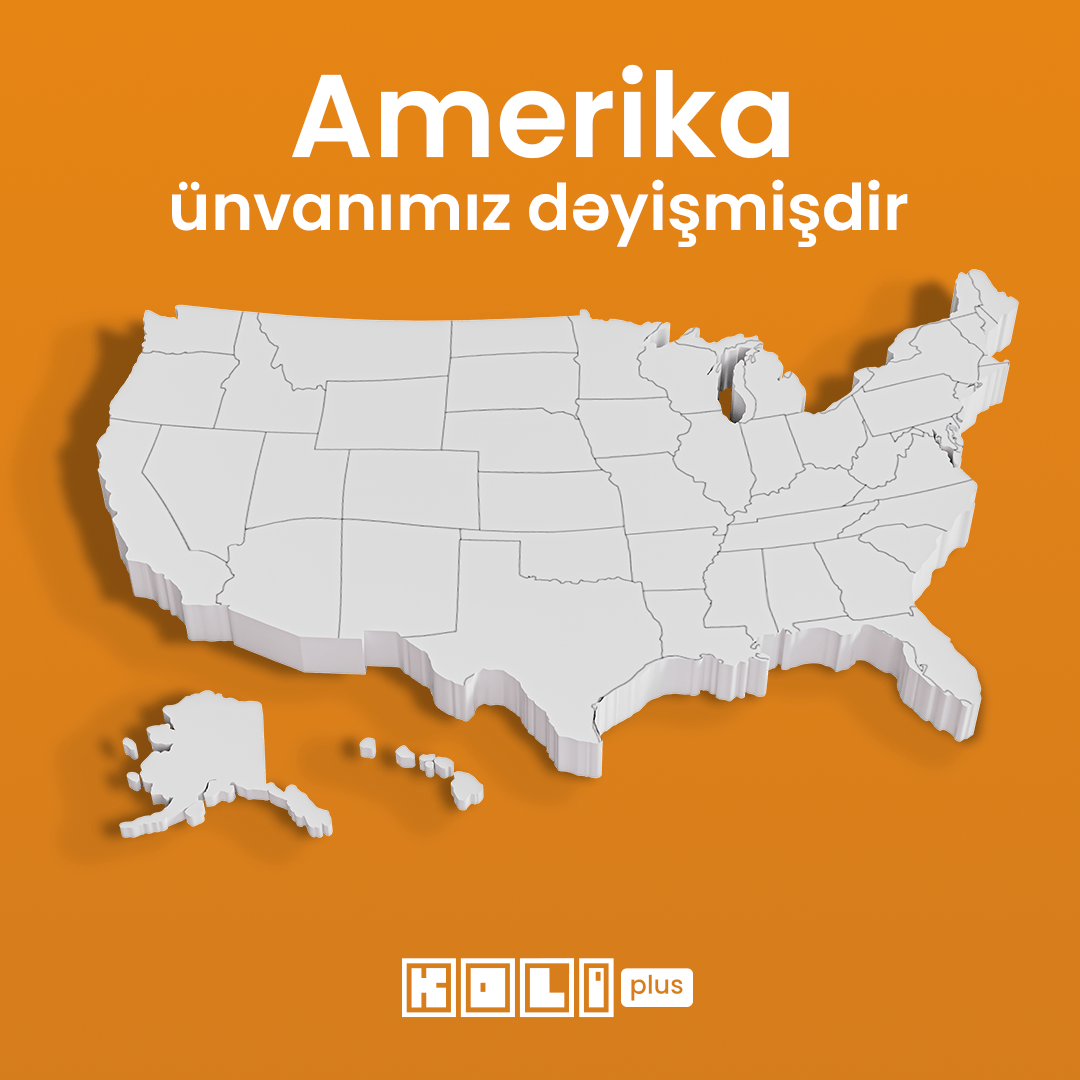 Amerika ünvanımız dəyişmişdir